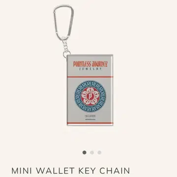 pointless journey MINI WALLET KEY CHAIN