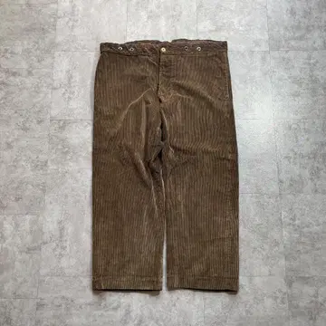 40s 파머스 가는 골 코듀로이 다크 브라운 W43