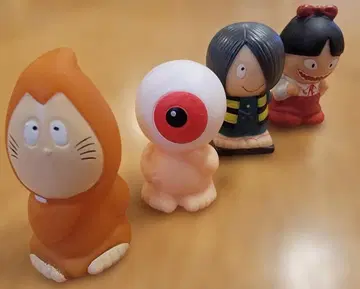 게게게의 키타로 손가락 인형 4체 세트