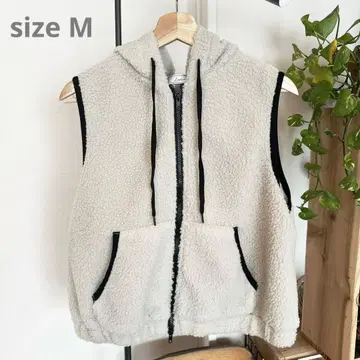 시마무라 hideka 콜라보 보아 후디 베스트 M 사이즈