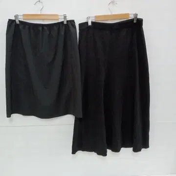 12.20 S682 23구 니트 롱 스커트 페티코트 포함 46