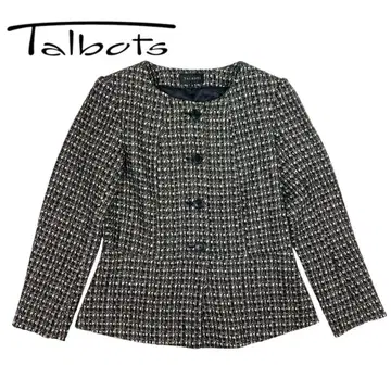 02T513 TALBOTS 트위드 입학식 세레모니 자켓 M