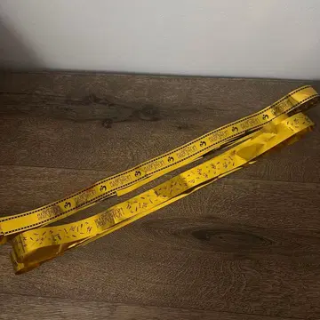 Mrs. GREENAPPLE 은색 테이프 바벨탑 2종 풀 사이즈