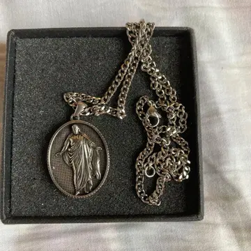 실버 종교 펜던트 목걸이