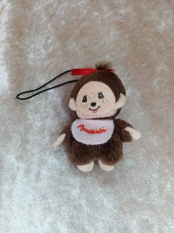 Lipton 몬치치 끈 포함 봉제 인형 약 8cm