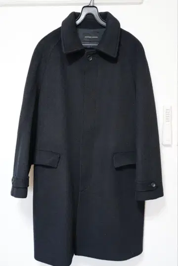 블랙 롱 스텐카라 코트 lounge lizard