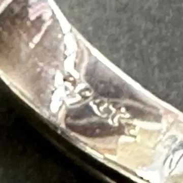 agete 실버 이중 반지