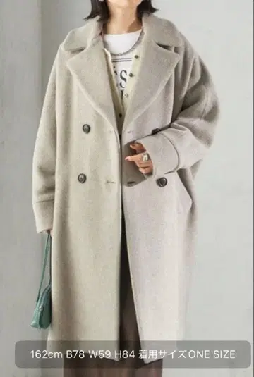 TICCA 더블 브레스트 코트