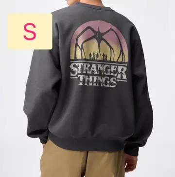 [새상품] GU 헤비웨이트 맨투맨 풀오버 그레이 S사이즈