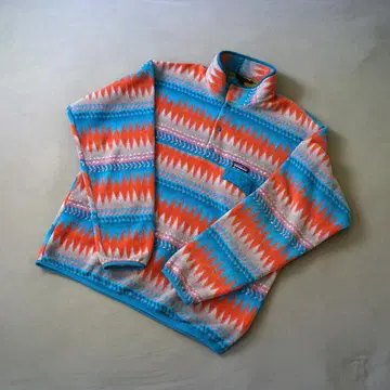 Patagonia 신틸라 스냅T 풀오버 올 패턴