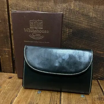 잉글랜드제 WHITEHOUSE COX 3단 폴더형 지갑 그린
