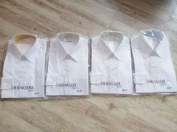 DERAKSERE 드레스 셔츠 4장 세트 38-82
