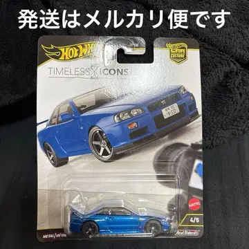 핫휠 V-SPEC II (BNR34) 미니카