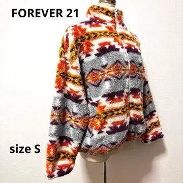 FOREVER 21 보아 자켓 아스 패턴