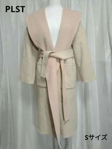 PLST 플라스테 롱 코트 울텐셀 리버 후드 가운 코트