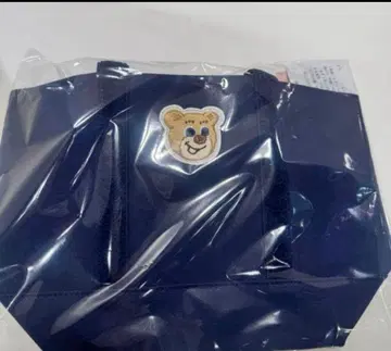 러브리 바이 페이러 올드 테디 와펜 토트 백 네이비