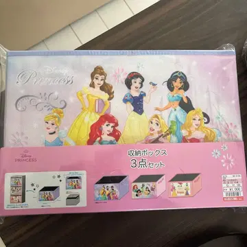 디즈니 프린세스 수납 박스 3세트 시마무라