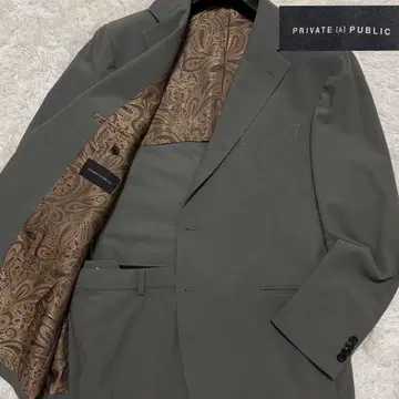 미사용급/XL 상당 PRIVATE&PUBLIC 셋업 페이즐리