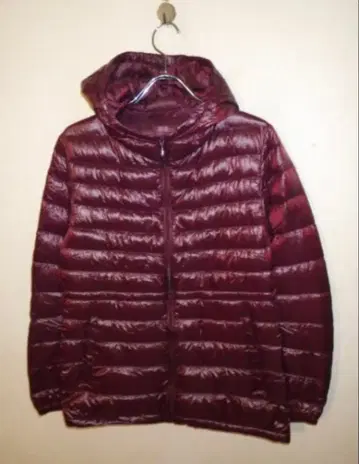 UNIQLO 버건디 다운 자켓 S