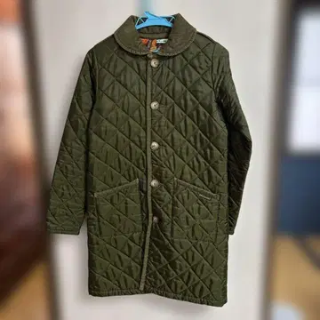 LAVENHAM 라벤햄 퀼팅 하프 코트