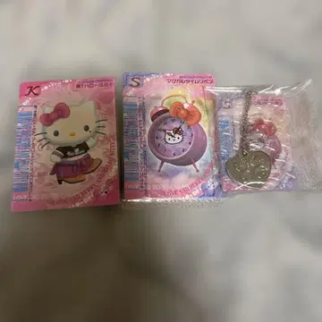 헬로키티 러브베리 러브and베리 참&카드 블랙T