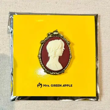 Mrs. GREEN APPLE 카메오 오모리 핀 배지
