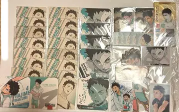 하이큐 구매부 이와이즈미 하지메 코스터 스티커 마그넷 엽서 외