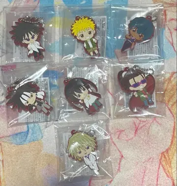 GetBackers-탈환업자- 캡슐 러버 마스코트 7개 세트