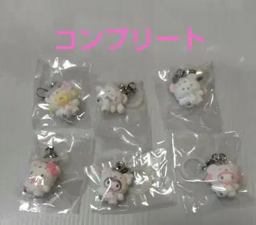 메지루시 액세서리 복슬복슬 스노우 산리오 컴플리트