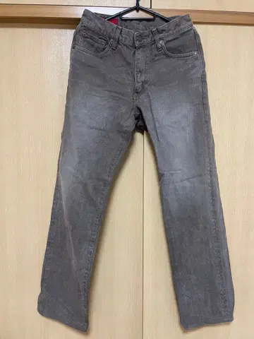 EDWIN 에드윈 브라운 데님 브라운 스트레이트