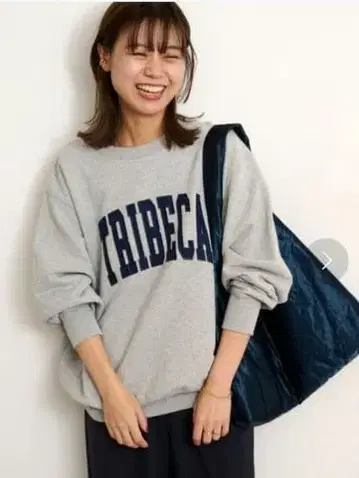 저널 스탠다드 레리움 TRIBECA 로고 맨투맨