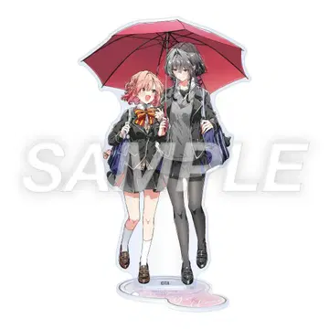 코믹 백합희전 박 아크릴 스탠드 타케시마 에쿠 속삭이듯 사랑을 노래하다