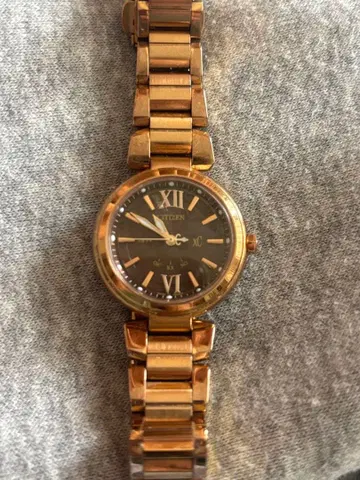 골드 아날로그 XC 손목시계