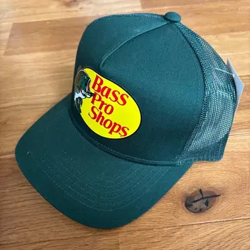 Bass Pro Shops 트래커 햇 다크 그린