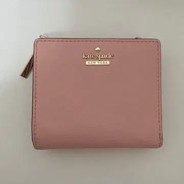 케이트 스페이드 접이식 지갑 핑크