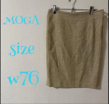 MOGA 타이트 스커트 베이지 w76