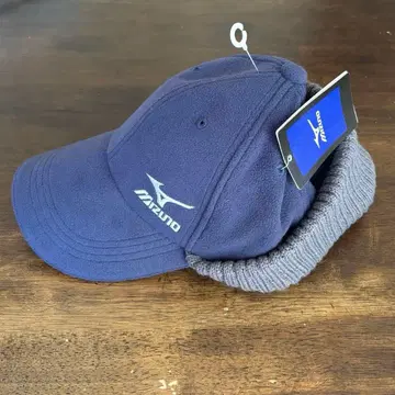 택 포함 새상품 캡 모자 MIZUNO 캡 네이비 x 그레이