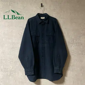 L.L.Bean 엘엘빈 코튼 셔츠 두꺼운 원단 90s 빈티지