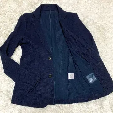 Zero 토네이도 마트 테일러드 자켓 니트 네이비