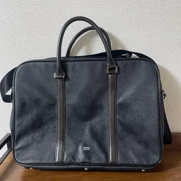 타케오 키쿠치 비즈니스 백 블랙