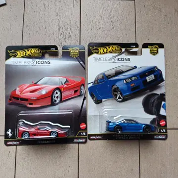 새상품 핫휠 타임리스 아이콘 페라리 F50 GT-R