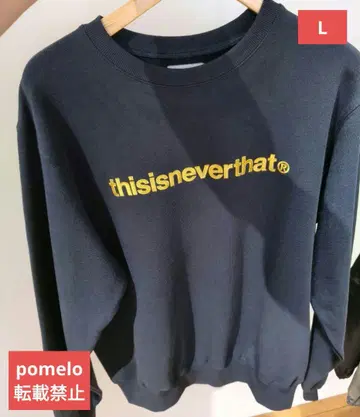 새상품 thisisneverthat 맨투맨 남녀 공용 L1*