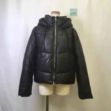 zG783 [ M ] ZARA 다운 자켓 후드 포켓 무지