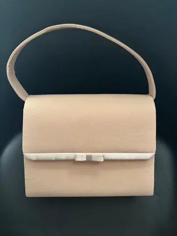 베이지 플랩식 파티 백