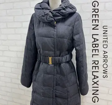 새상품급 UNITED ARROWS 그레이 다운 자켓