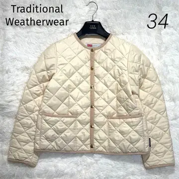 트래디셔널 웨더웨어 ARKLEY 노카라 퀼팅 34