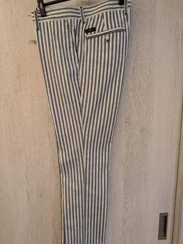 Callaway 스트라이프 테이퍼드 슬랙스