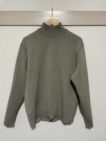 PUBLIC TOKYO 바운드 울 밀라노 리브 모크넥 니트 4