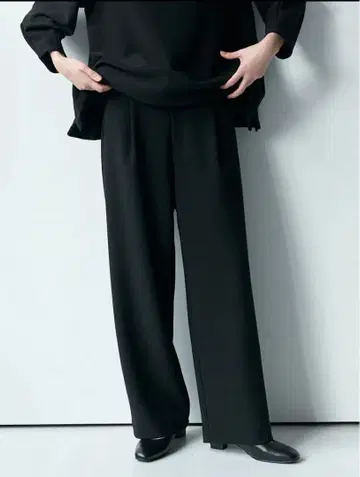 [ Refine ] 세미 와이드 스트레이트 팬츠