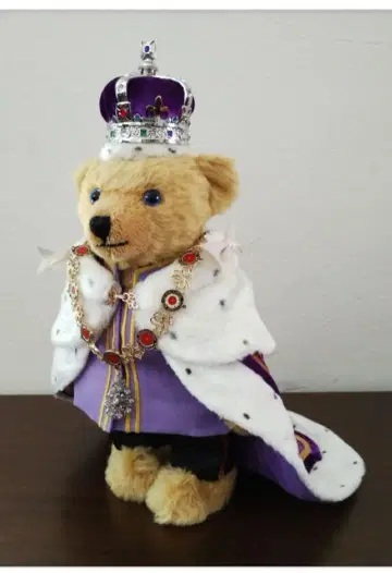 메리소트 찰스 국왕 대관식 미사용 새상품 봉제 인형 영국